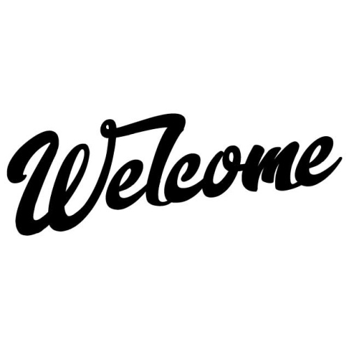 Welcome sign